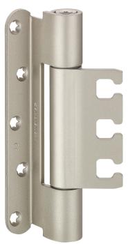 Objekttürband matt vernickelt VX 7939/160 für gefälzte Objekttüren bis 200 kg Simonswerk ohne Stiftsicherung